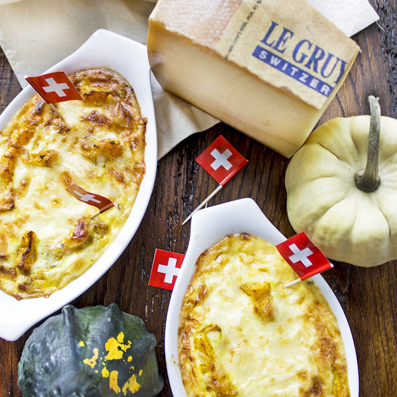 Immagine: Gratin di zucca speziata arrosto alla crema di Gruyère DOP – Vi presento la mia idea di comfort food –