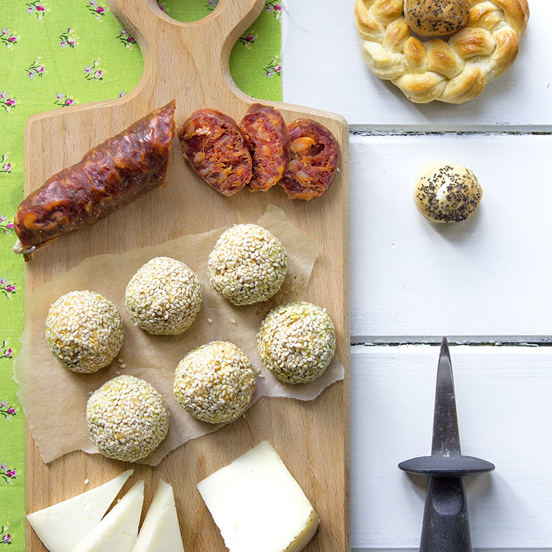 Immagine: Polpette di ceci e menta fresca con le conserve di verdura Bonduelle