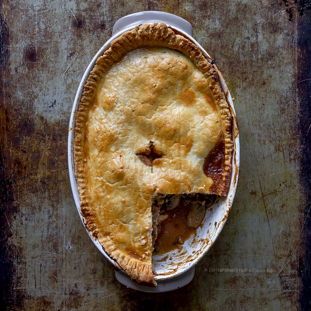 Immagine: Beef pie alla birra scura