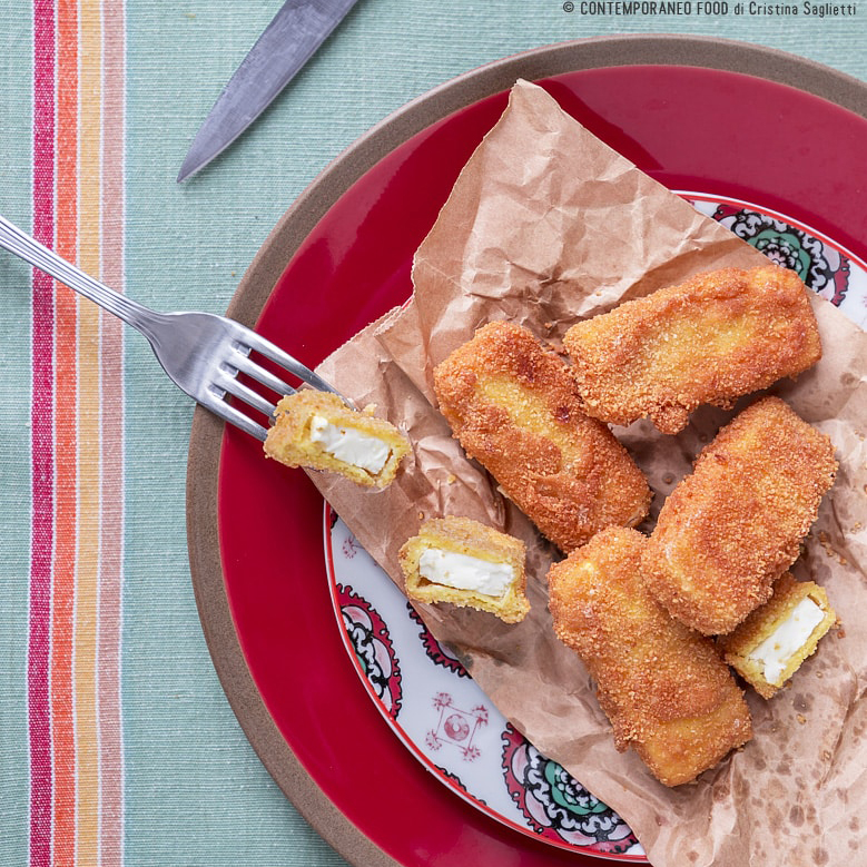 Immagine: Feta greca fritta