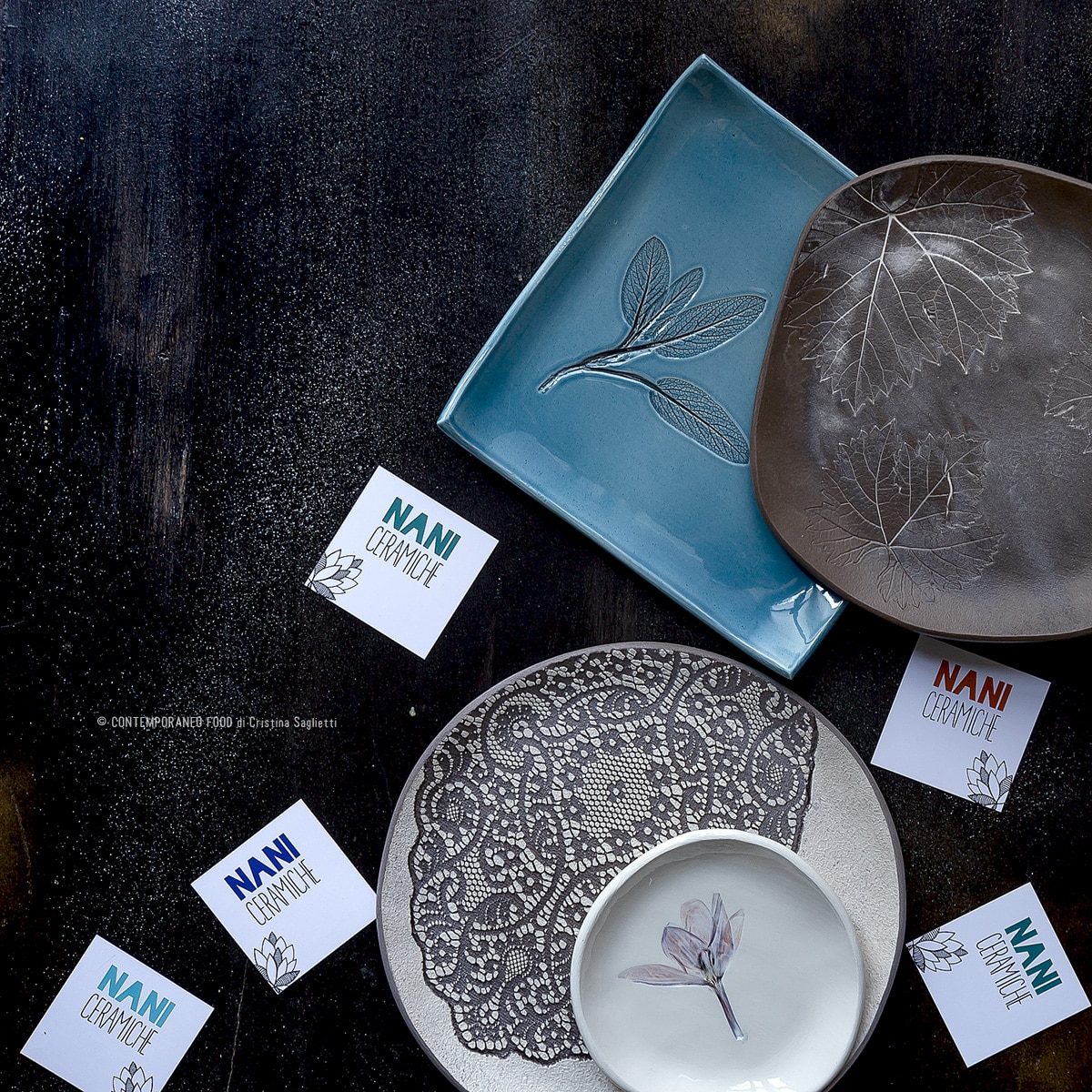 Immagine: Anna di Nani Ceramiche, i suoi piatti creativi e il progetto Amici di Contemporaneo Food