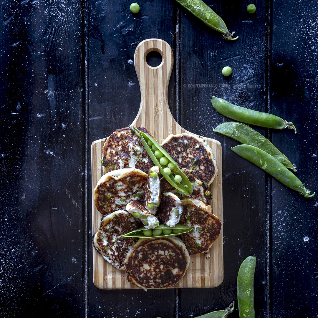 Immagine: Crocchette di ricotta, piselli e menta senza farina e con solo albume