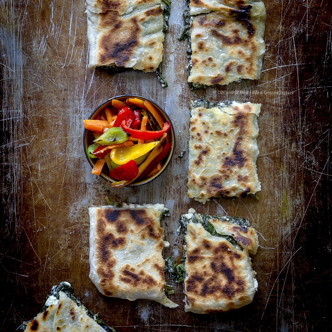 Immagine: Gozleme il pane turco ripieno