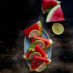 anguria-piastrata-lime-miele-menta-ricetta-estiva-ricetta-facile-veloce-contemporaneo-food