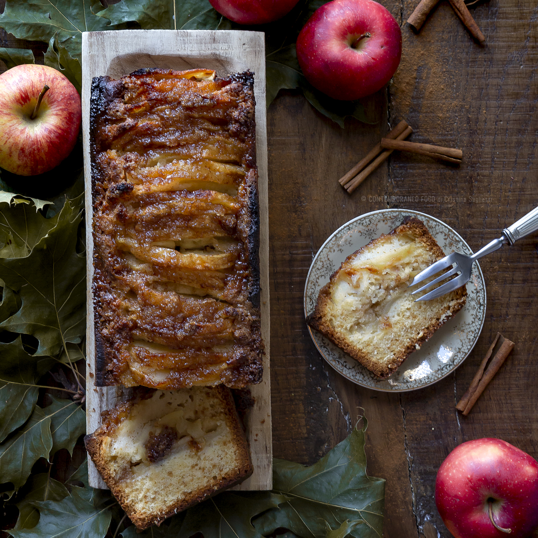 Immagine: Torta morbida di mele, vaniglia e cannella