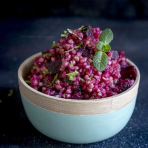 grano-saraceno-decorticato-lime-menta-e-barbabietola-primo-piatto-light-contemporaneo-food