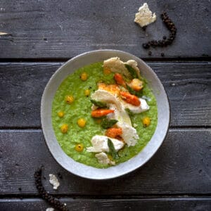 rema-di-asparagi-con-gamberi-spadellati-coulis-di-mango-cialde-di-riso-croccanti-primo-facile-leggero-contemporaneo-food