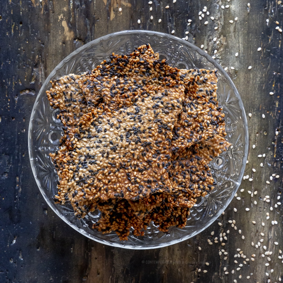 Immagine: Cialde di sesamo fit e proteiche