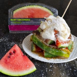 anguria-grigliata-panna-latte-di-cocco-dessert-estivo-baby-cocomero-a-fette-fresco-senso