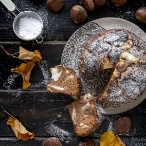 torta-con-farina-di-castagne-crema-di-marroni-ricotta-vaniglia-rum-dolce-facile-merenda-contemporaneo-food