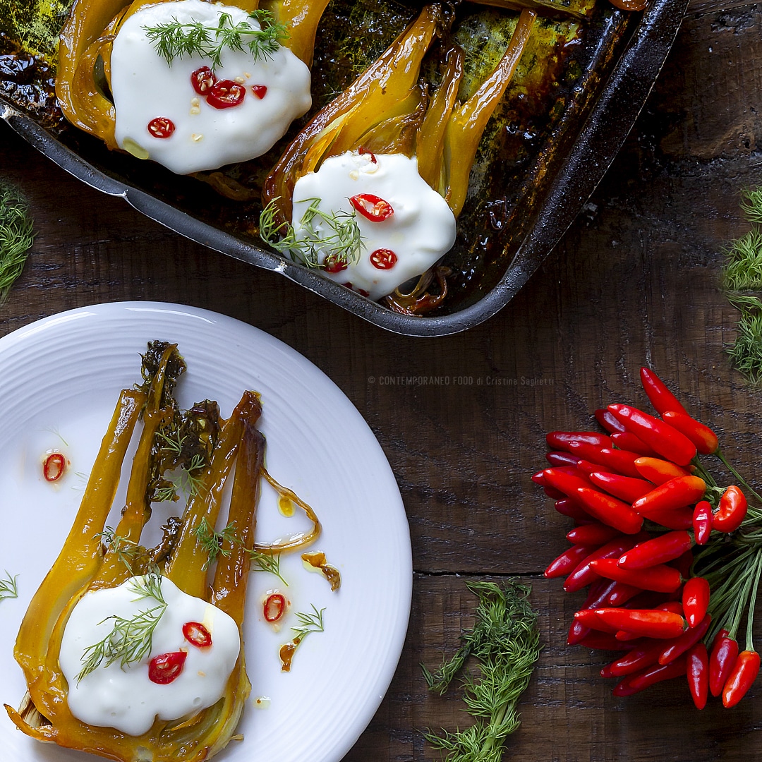 Immagine: Finocchi confit allo zafferano