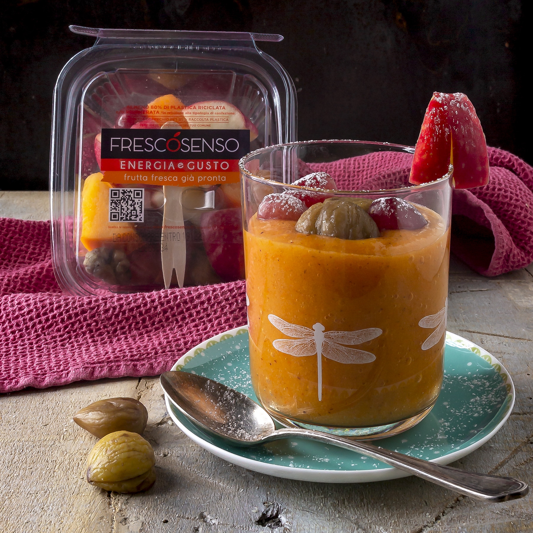 Immagine: Smoothie invernale con il mix Energia e Gusto firmato Fresco Senso