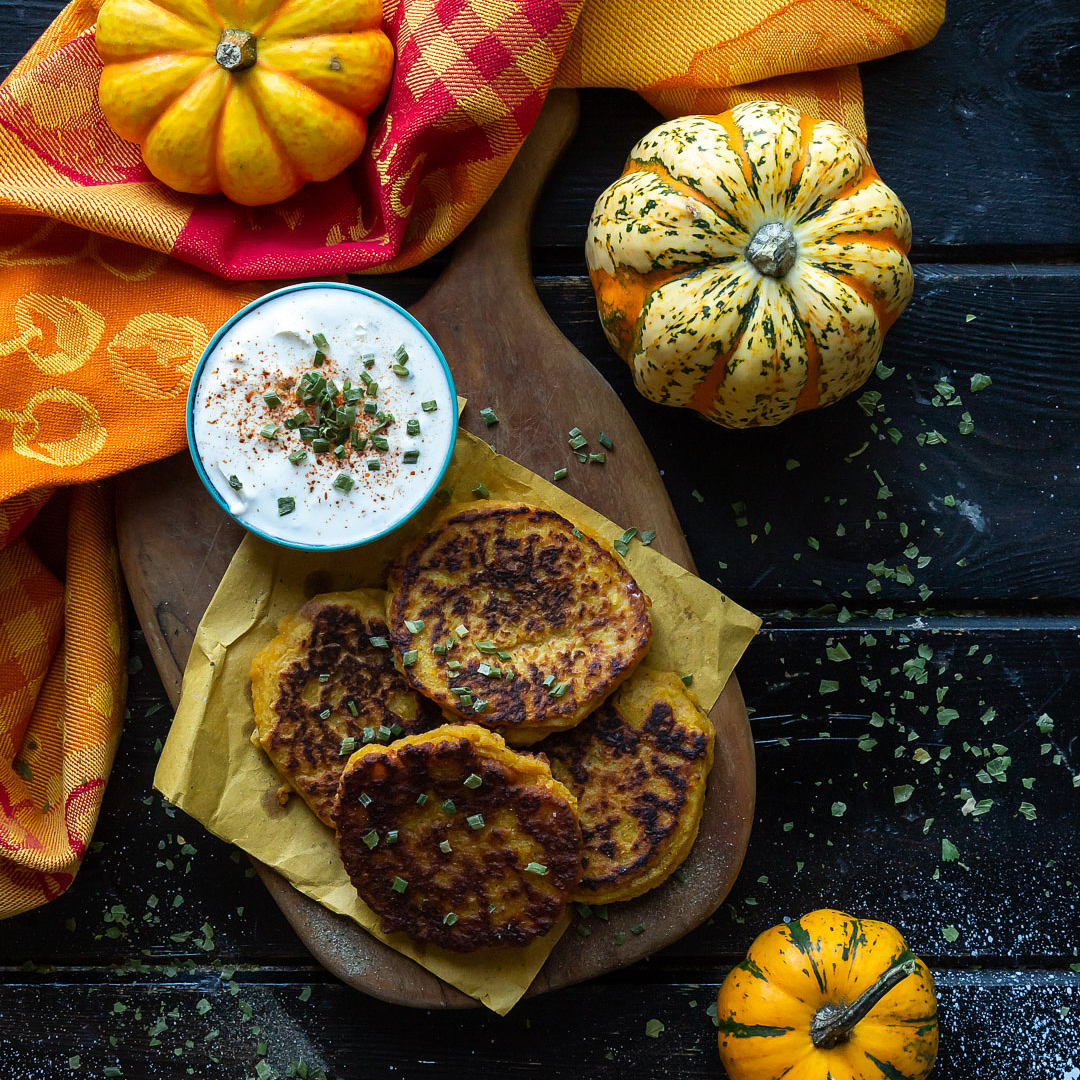 Immagine: Falafel con zucca