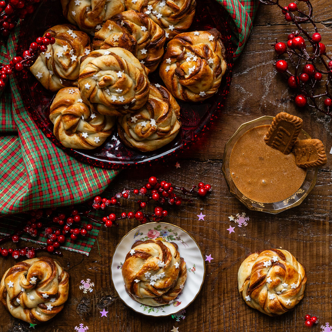 Immagine: Cinnamon Speculoos Cream Rolls