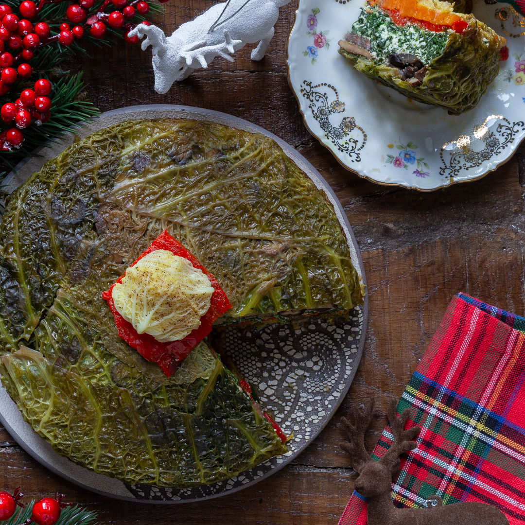 Immagine: Torta di Natale alle verdure: un secondo vegetariano chic!